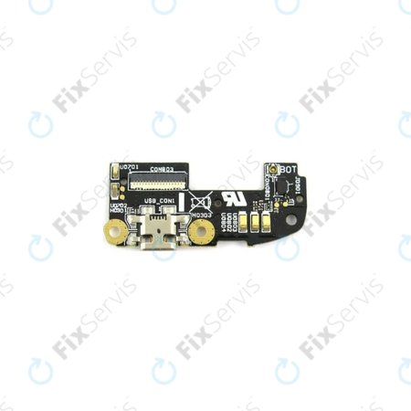 Asus Zenfone 2 ZE551ML - Nabíjací Konektor + Mikrofón PCB Doska - 90AZ0080-R10010 Genuine Service Pack