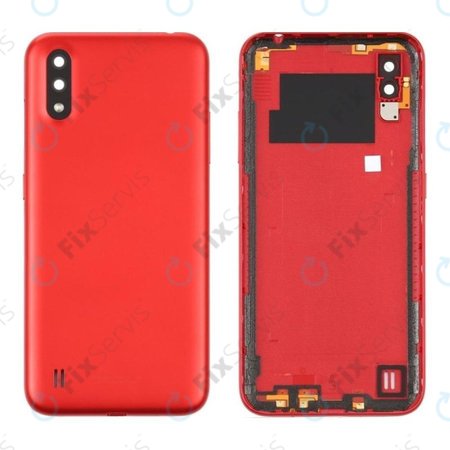 Samsung Galaxy A01 A015F - Batériový Kryt (Red)