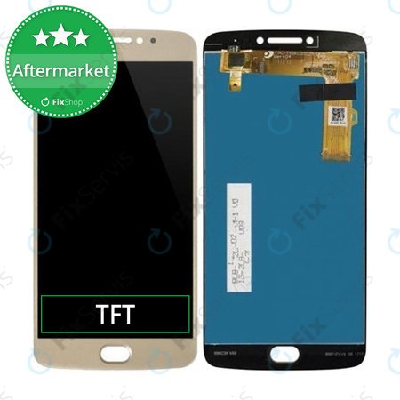 Motorola Moto E4 XT1761 - LCD Displej + Dotykové sklo (Gold) TFT