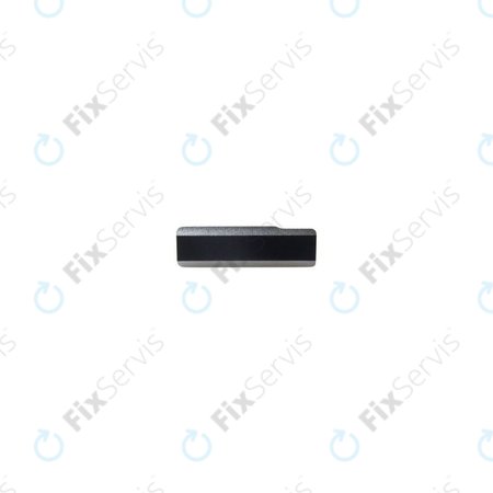 Sony Xperia Z1 L39H - Krytka Nabíjacieho Konektora (Black) - 1272-0117 Genuine Service Pack