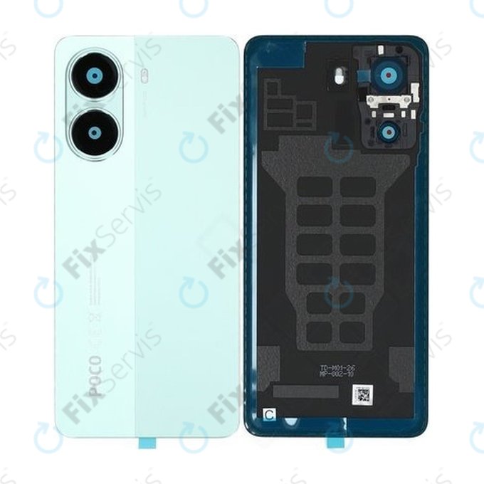 Xiaomi Poco X7 Pro 2412DPC0AG - Batériový Kryt (Green) - 56002900O1000 Genuine Service Pack