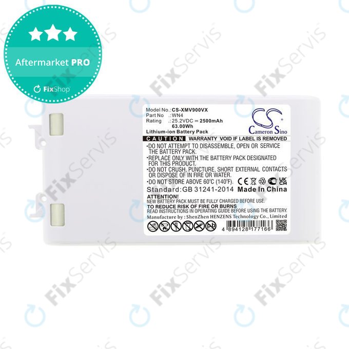 Batéria pre Xiaomi Dreame V10, V9, V8, XR, 2500mAh, Li-Ion, 25.2V, WN4, HQ