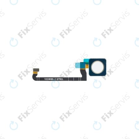 Google Pixel 3 - Senzor Odtlačku Prsta (Clearly White) - 710-02084-02 Genuine Service Pack