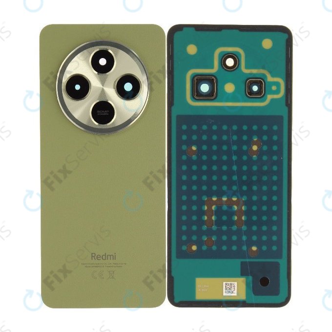 Batériový kryt pre Xiaomi Redmi 14C 4G, Sage Green, 5600030C3NA00, Genuine Service Pack