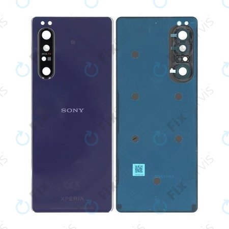 Sony Xperia 1 II - Batériový Kryt (Purple) - A5019836B Genuine Service Pack