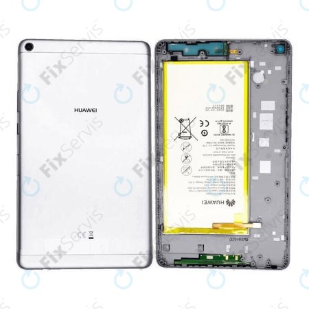 Huawei MediaPad T3 8.0 Lite KOB-L09 - Batériový Kryt (Gray) - 02351HSK Genuine Service Pack