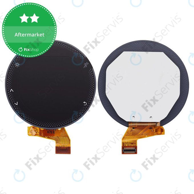 LCD displej + Dotykové sklo bez rámu (Gray) pre Garmin Forerunner 235