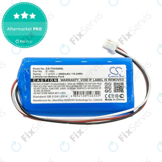 Batéria pre Televes H30FLEX, 2600mAh, Li-Ion, 7.4V, E-1982, HQ