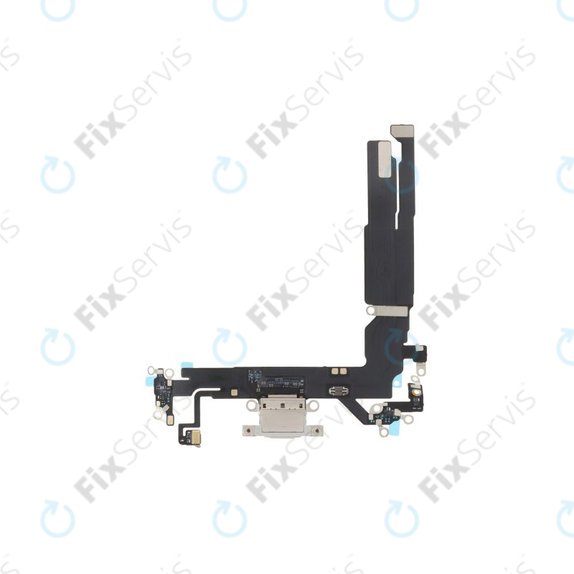 Apple iPhone 16 - Nabíjací Konektor + Flex Kábel (White)