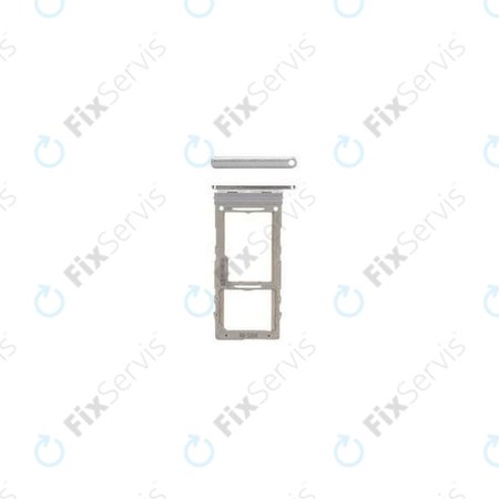 Samsung Galaxy Note 10 Plus N975F - SIM Slot (Aura White) - GH98-44514B Genuine Service Pack