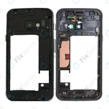 Samsung Galaxy Xcover 4 G390F - Stredný Rám + Sklíčko Kamery - GH98-41218A Genuine Service Pack