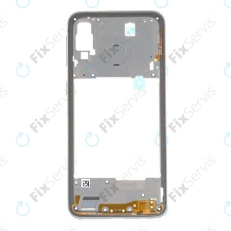 Samsung Galaxy A40 A405F - Stredný Rám (White) - GH97-22974B Genuine Service Pack