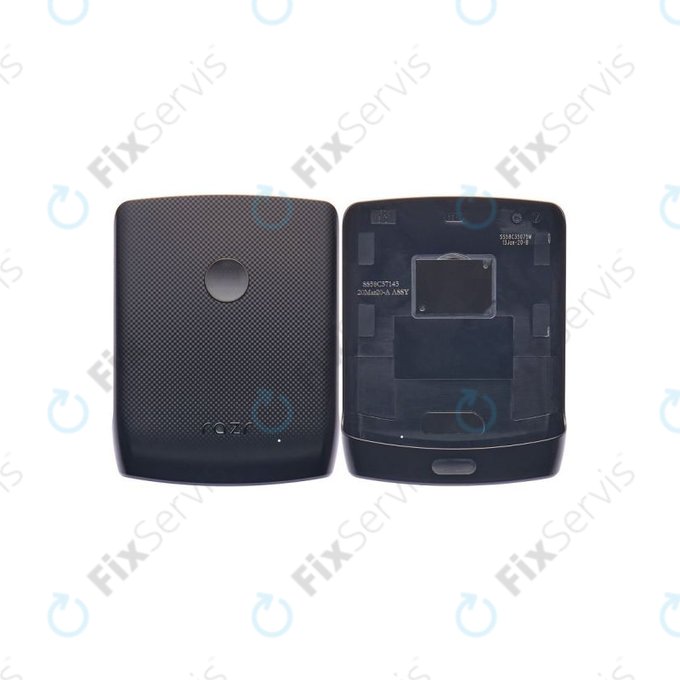 Motorola Razr 2019 XT2000 - Batériový Kryt (Noir Black) - SS58C37143 Genuine Service Pack