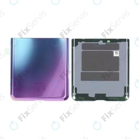 Samsung Galaxy Z Flip F700N - Batériový Kryt (Spodný) (Mirror Purple) - GH82-22204B Genuine Service Pack