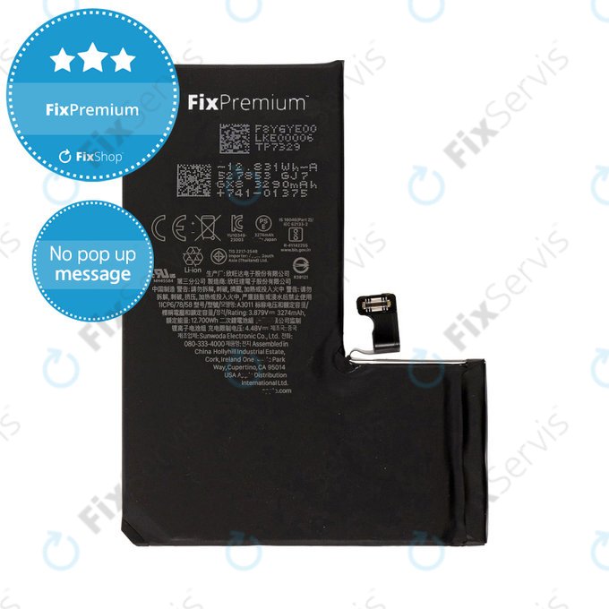 Batéria pre iPhone 15 Pro, 3274mAh, DIAGNOSTIC