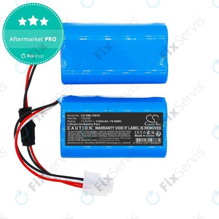 Batéria pre Symbo Laserbot 750, 5200mAh, Li-Ion, 14.8V, 102248, HQ