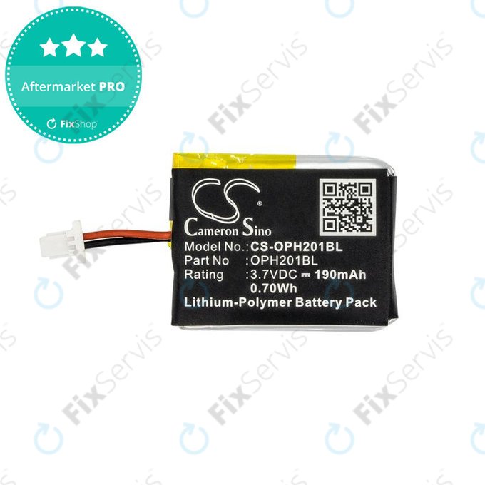 Batéria pre Opticon OPN-2000, 190mAh, Li-Pol, 3.7V, OPH201BL, HQ