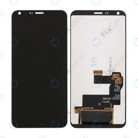 LG Q6 M700N - LCD Displej + Dotykové Sklo + Rám (Zlatá)