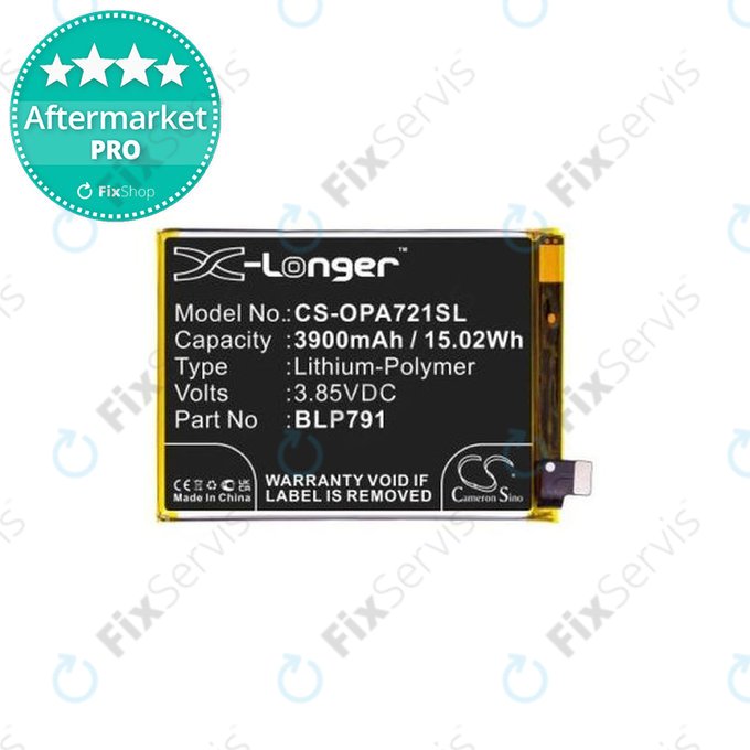 Oppo A72, A73 4G CPH2099 - Batéria BLP791 3900mAh HQ