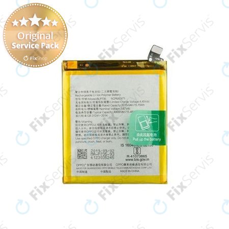 Oppo Reno 2 - Batéria BLP735 4000mAh - O-4902822 Genuine Service Pack