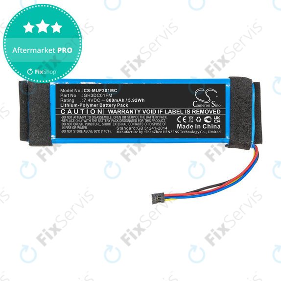 Batéria pre Xiaomi Fimi Palm, 800mAh, Li-Pol, 7.4V, GH3DC01FM, HQ