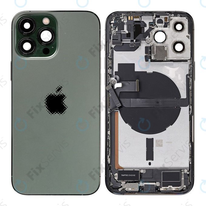 Apple iPhone 13 Pro Max - Zadný Housing s Malými Dielmi (Alpine Green ...