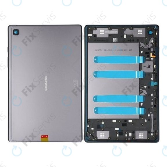 Samsung Galaxy Tab A7 10.4 LTE T505 - Batériový Kryt (Dark Gray) - GH81-19739A, GH81-22616A Genuine Service Pack