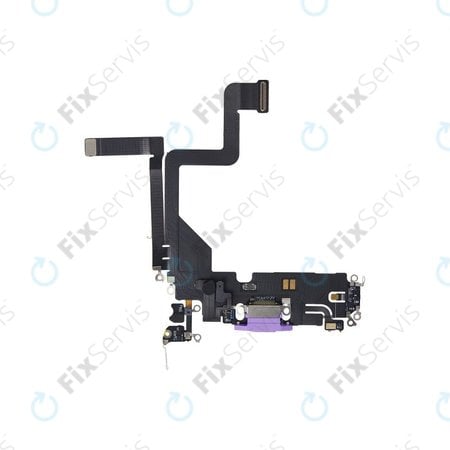 Apple iPhone 14 Pro - Nabíjací Konektor + Flex Kábel (Deep Purple)
