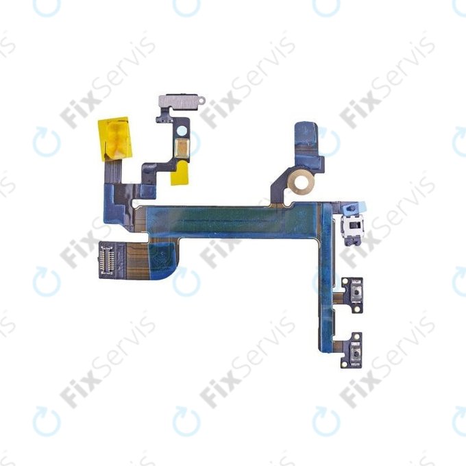 Apple iPhone SE - Flex Kábel Tlačidiel Zapínania + Hlasitosti + Tichého Režimu + Mikrofónu + Blesku