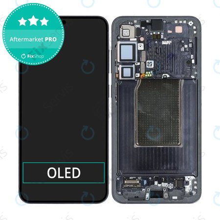 Samsung Galaxy S25 Plus - LCD Displej + Dotykové Sklo + Rám (Blueblack) OLED