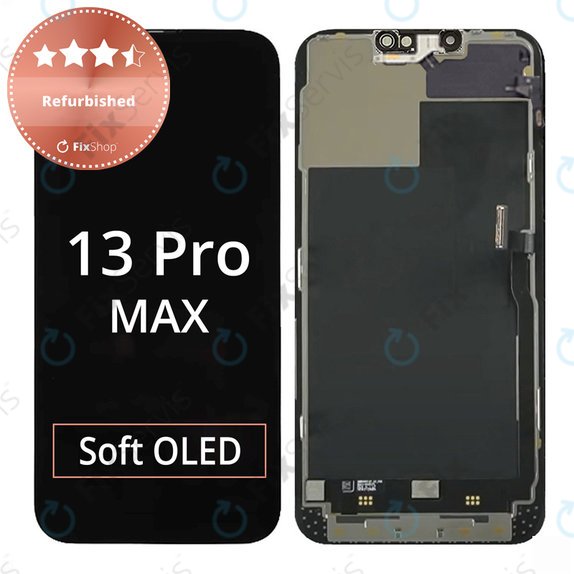 Displej pre iPhone 13 Pro Max, Dotykové sklo s rámom, Refurbished