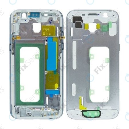 Samsung Galaxy A5 A520F (2017) - Stredný Rám (Modrá) - GH96-10623C