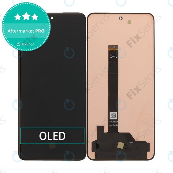 Displej OLED pre Xiaomi Redmi Note 15 Pro 4G, Dotykové sklo bez rámu