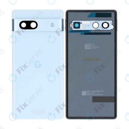 Google Pixel 7a - Batériový Kryt (Sea) - G949-00388-00 Genuine Service Pack