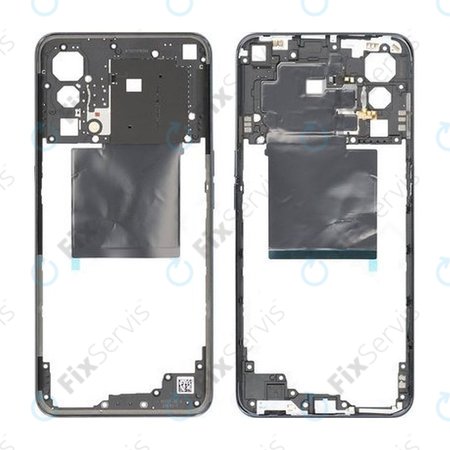 OnePlus Nord CE 5G - Stredný Rám (Charcoal Ink) - 2011100305 Genuine Service Pack