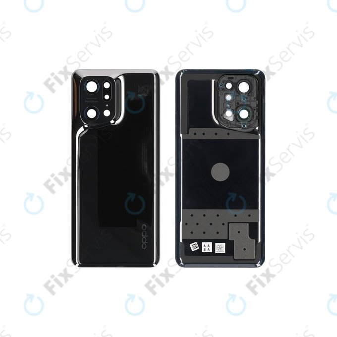 Oppo Find X5 Pro - Batériový Kryt (Glaze Black) - 4150045 Genuine Service Pack