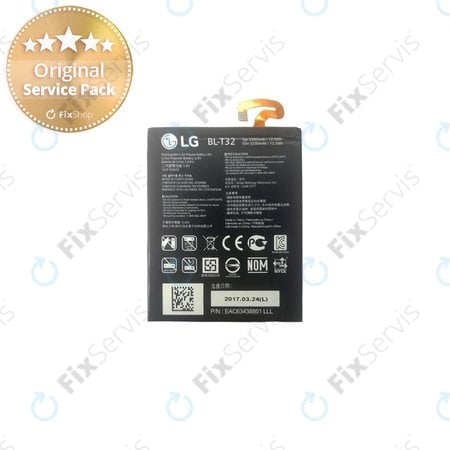 LG G6 H870 - Batéria BL-T32 3300mAh - EAC63438801 Genuine Service Pack