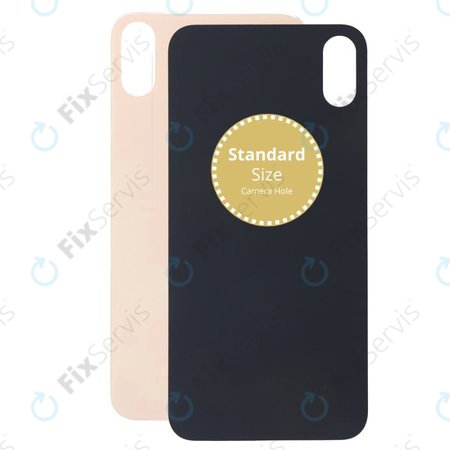 Apple iPhone XS Max - Sklo Zadného Housingu (Gold)