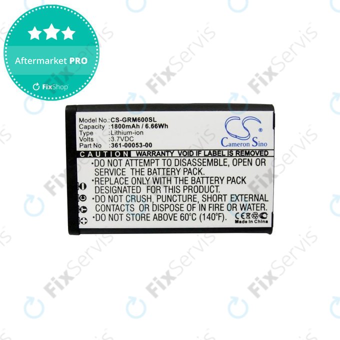 Batéria pre Garmin Alpha 200, Montana 600t Camo, 1800mAh, Li-Ion, 3.7V, 361-00053-00, HQ