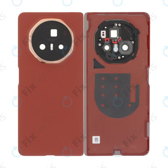 Honor Magic V3 - Batériový Kryt Komplet (Reddish Brown)