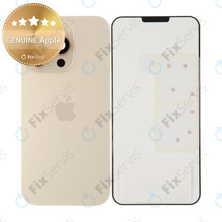 Sklo Zadného Housingu pre iPhone 16 Pro | Desert Titanium | 661-49557 | Genuine Apple