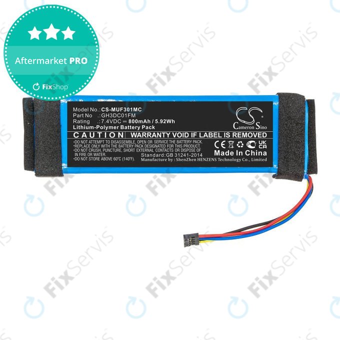 Batéria pre Xiaomi Fimi Palm, 800mAh, Li-Pol, 7.4V, GH3DC01FM, HQ