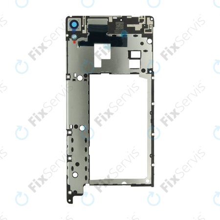 Sony Xperia XA Ultra F3211 - Stredný Rám (Silver) - A/330-0000-00336 Genuine Service Pack