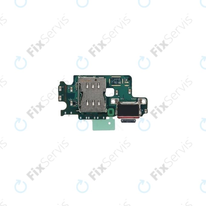 Samsung Galaxy S25 - Nabíjací Konektor PCB Doska + SIM Čítač - GH96-18238A Genuine Service Pack