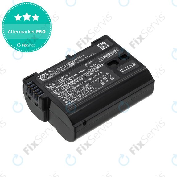 Batéria pre Nikon D7000, D500, D600, D7200, D7500, Z5, Z6, EN-EL15, Li-ion, 7V, 2000mAh, HQ