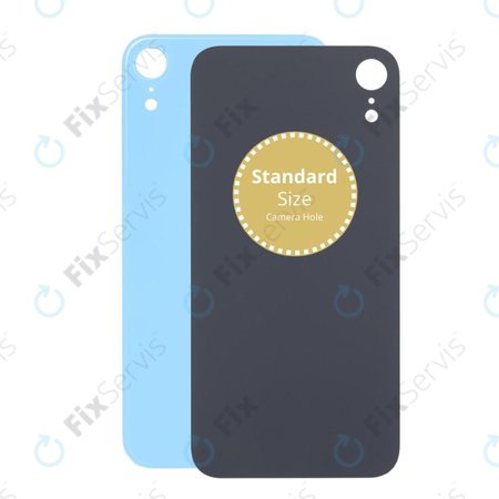 Apple iPhone XR - Sklo Zadného Housingu (Blue)