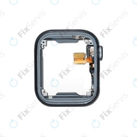 Apple Watch 7 41mm - Housing s Korunkou + Tlačidlo Domov + Mikrofón Aluminium (Midnight)