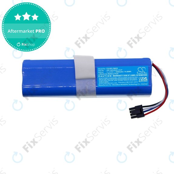 Batéria pre Eufy Robovac L70 Hybrid, 5200mAh, Li-Ion, 14.4V, D080-4S2P, HQ