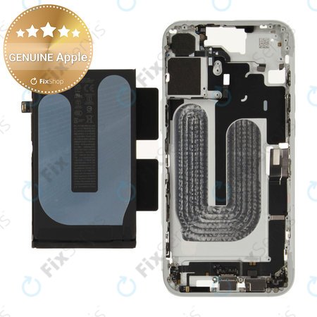 Stredný Rám s Batériou pre iPhone 16 Plus | White | ZD076-00685 | Genuine Apple