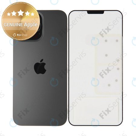 Sklo Zadného Housingu pre iPhone 16 Pro Max | Black Titanium | 661-44958 | Genuine Apple